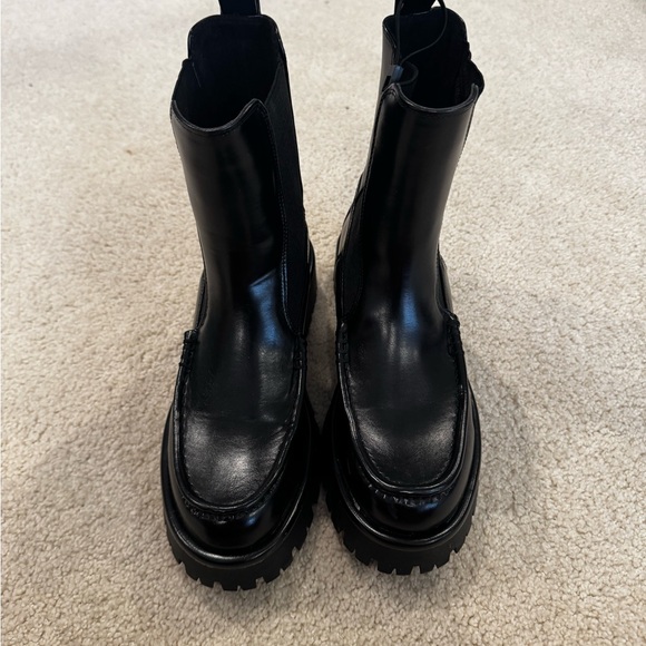 Zara Shoes - Zara Black Combat Boots